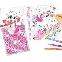 Ylvi Colouring Book W/ Unicorn & Sequins - BOOKS - Beattys of Loughrea