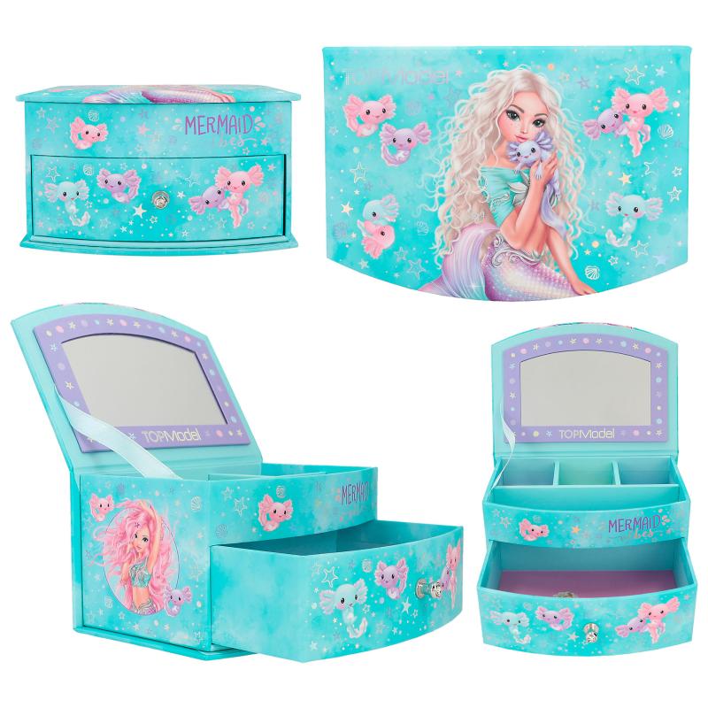Topmodel Jewellery Box Small Mermaid - JEWELLERY / HAIR ACCS - Beattys of Loughrea
