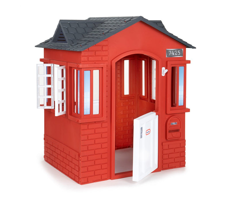 Little Tikes Cape Cottage Red And Black - SWINGS/SLIDE OUTDOOR GAMES - Beattys of Loughrea