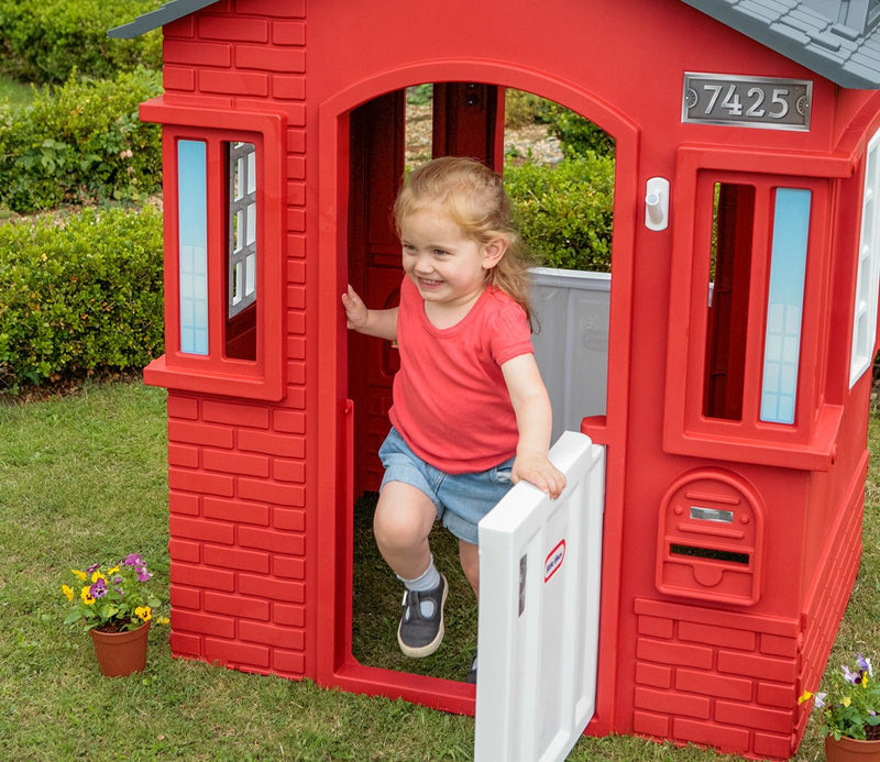 Little Tikes Cape Cottage Red And Black - SWINGS/SLIDE OUTDOOR GAMES - Beattys of Loughrea