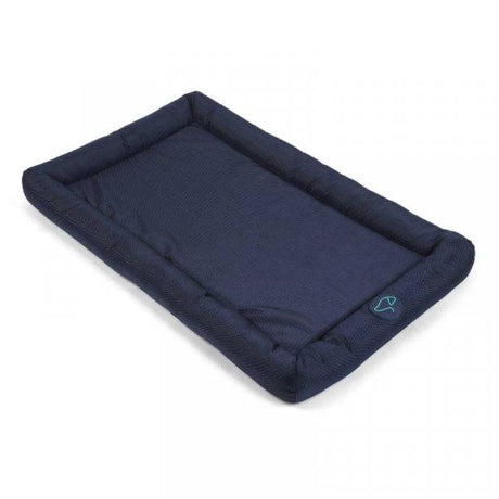 X-Small Uber-Activ Bolster Memory Mat - Navy - PET SLEEPING BASKET, BEDS - Beattys of Loughrea