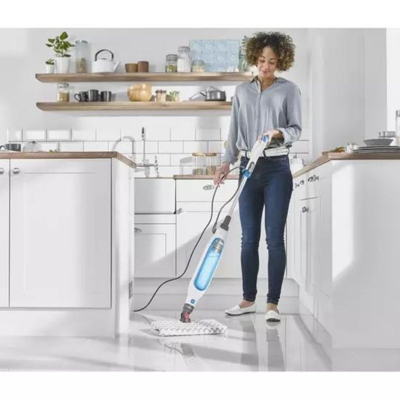 Shark Klik 'N' Flip Steam Mop ( Inc: Manual Press 1050W 22g Steam 11min Per Tank) - STEAM CLEANER - Beattys of Loughrea