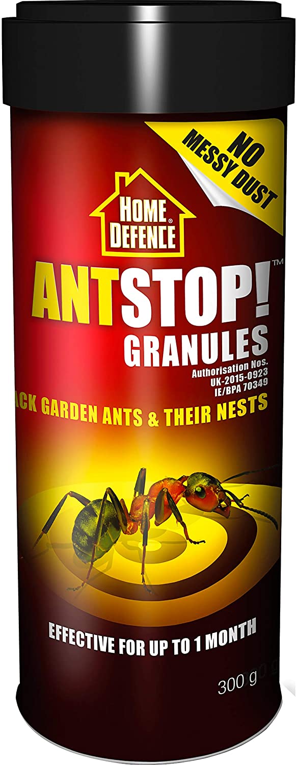 Home Defence Antstop Ants Pest powder, 0.3L 300g - INSECTICIDE/SMOKE CANE - Beattys of Loughrea