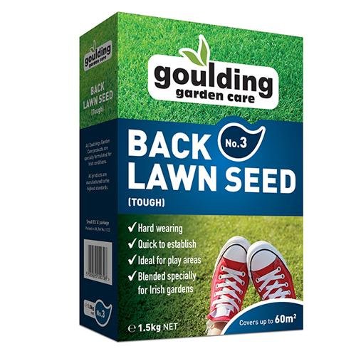 Goulding No3 500G Back Lawn Seed Tough Grass Seed Gld108 Hyg - SEED LAWN & GRASS - Beattys of Loughrea
