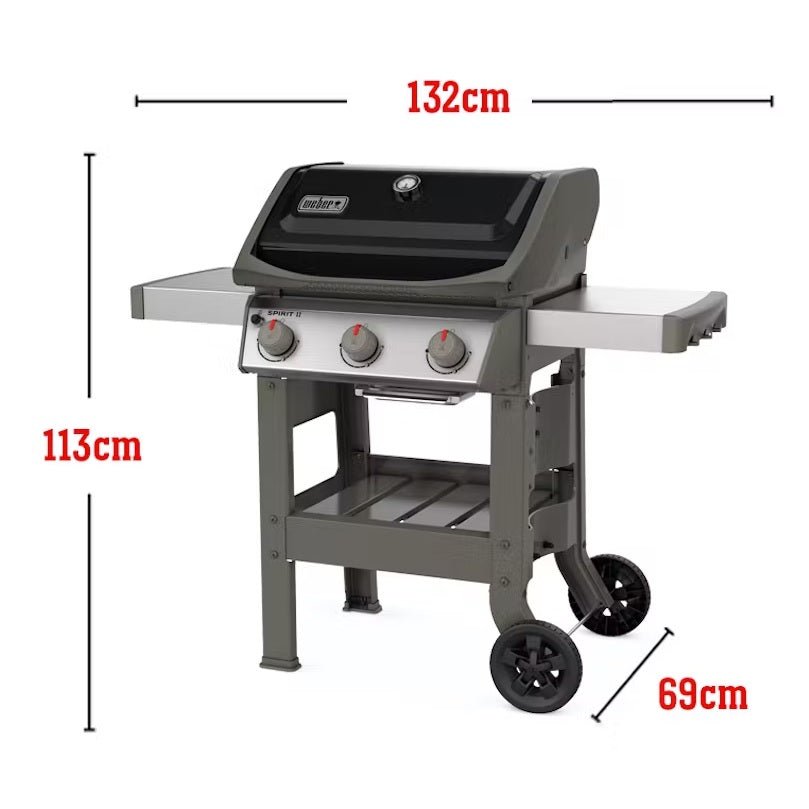 Weber Spirit II E-310 GBS Gas Barbecue - BBQ - GAS - Beattys of Loughrea