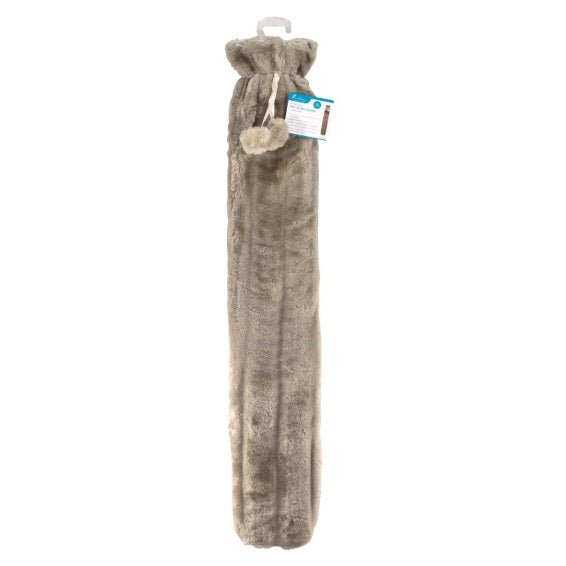 Extra Long Hot Water Bottle with Super Soft Cover – Greige - H/H - HOT WATER BOTTLE - Beattys of Loughrea