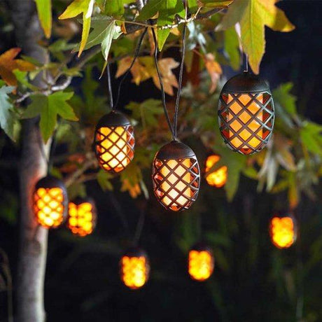 10 Cool Flame Solar String Lights - SOLAR / GARDEN ORNAMENTS - Beattys of Loughrea