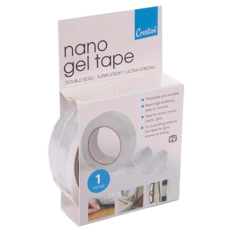 Nano Gel Double Sided Tape 1m - MASKING TP/CONTACT/DC FLR - Beattys of Loughrea