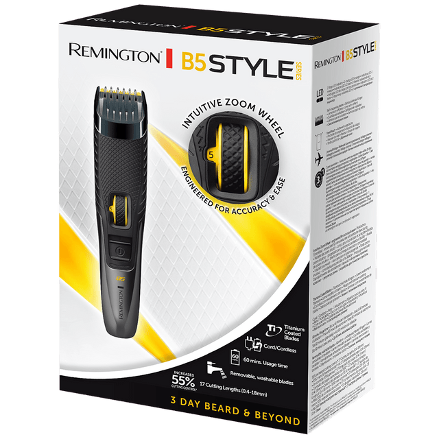 Remington MB5000 B5 Beard Trimmer - RAZORS & NOSE TRIMMERS - Beattys of Loughrea