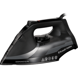 Russell Hobbs Black Diamond 3100W Steam Iron - IRONS - Beattys of Loughrea