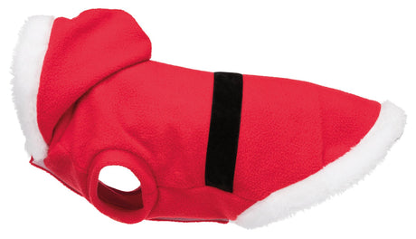 Christmas Santa Dog Coat Small 35cm - PET BLANKET CUSHIONS COATS - Beattys of Loughrea