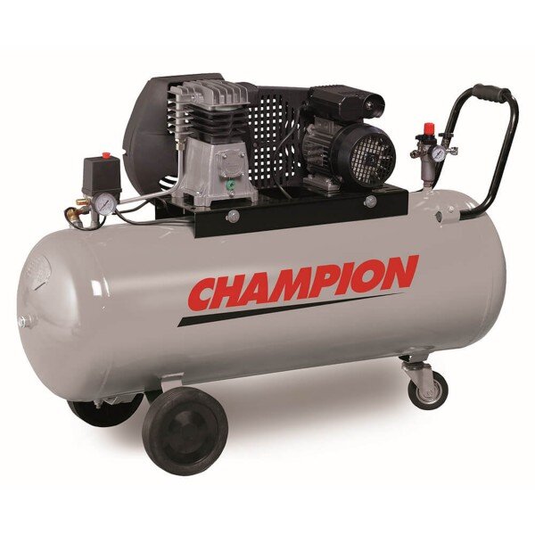 Champion 200L 3HP Belt Driven Air Compressor 230V - COMPRESSOR - Beattys of Loughrea