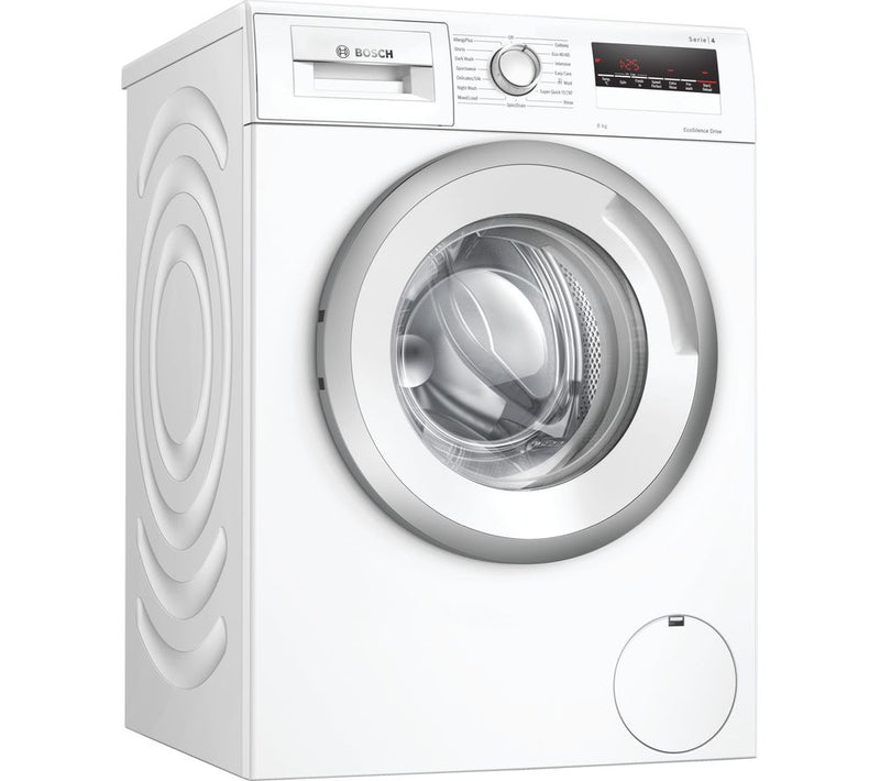 Bosch Serie 4 8KG 1400 Spin Freestanding Washing Machine - White | WAN28151GB - WASHING MACHINE WASHER - Beattys of Loughrea