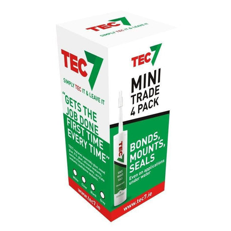 Tec7 White 4Pk - MASTIC/SILICONE/ADH - Beattys of Loughrea