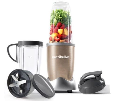 NUTRIBULLET Pro 900 Series Blender - Champagne - LIQUIDISERS - Beattys of Loughrea