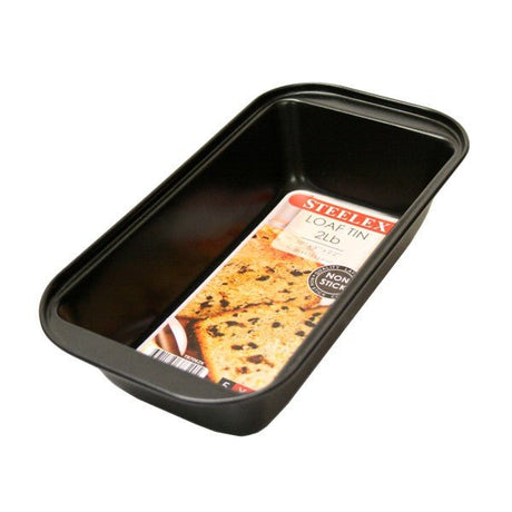 2 Lb Loaf Tin Non Stick Steelex - BAKEWARE - Beattys of Loughrea