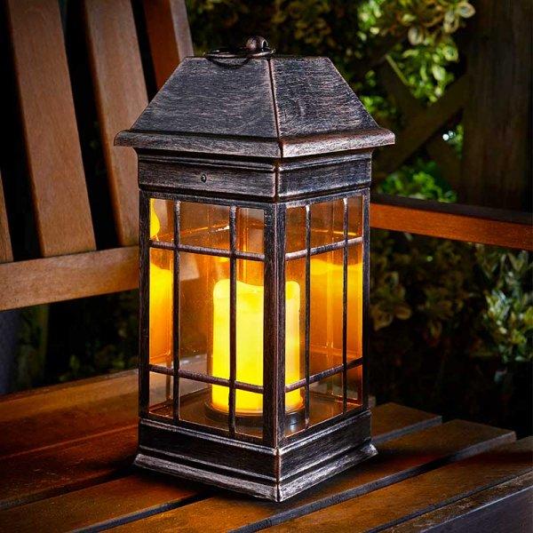 Seville Lantern - Solar Powered - Beattys of Loughrea | www.beattys.ie