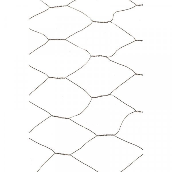 Galvanised Wire Netting, 50mm, 0.5x5m - NETTING, MESH, WEED BLOCK - Beattys of Loughrea