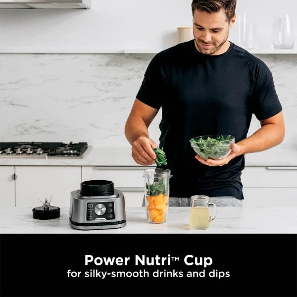Ninja Foodi Power Nutri Blender 3-in-1 with Smart Torque & Auto-iQ 1200W - CB350UK - LIQUIDISERS - Beattys of Loughrea