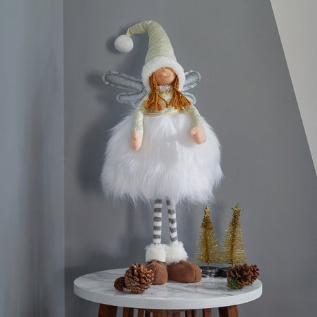 Ophelia Winter Princess Large - White - XMAS SOFT DECOS - Beattys of Loughrea