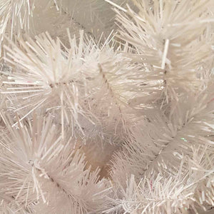 7ft (2.1m) Premier Pre-Lit White Spruce Tree with Iridescent Tips - Beattys of Loughrea , www.beattys.ie