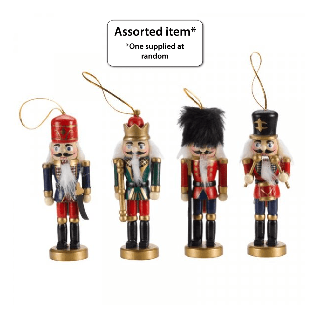 Nutcracker Pendant - XMAS BAUBLES - Beattys of Loughrea