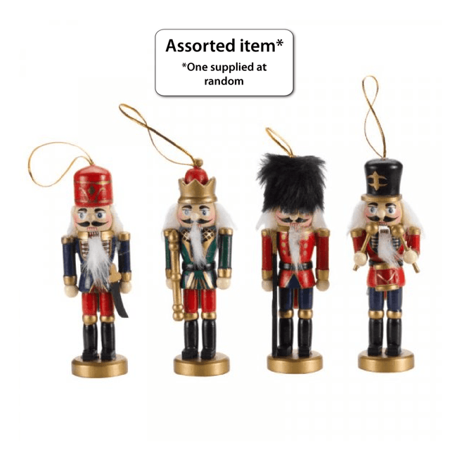 Nutcracker Pendant - XMAS BAUBLES - Beattys of Loughrea
