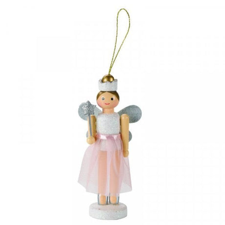 Fairycracker Pendant - Pink/White - XMAS BAUBLES - Beattys of Loughrea