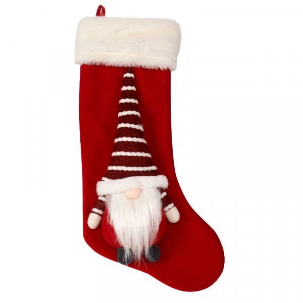 Gonkert Stocking - Red - XMAS ACCESSORIES - Beattys of Loughrea