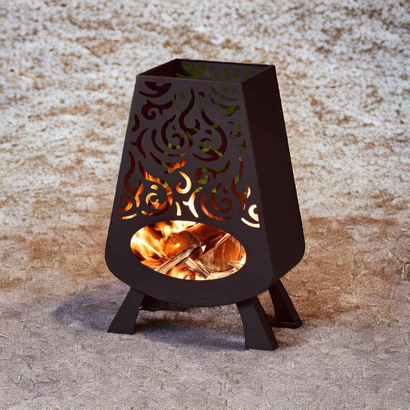 Morocco Log Burner - BBQ - CHARCOAL - Beattys of Loughrea