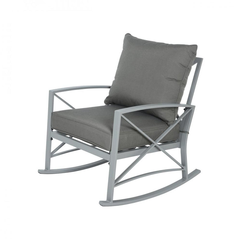 Peru Aluminium Rocking Garden Chair - SINGLE GARDEN BENCH/ CHAIR - Beattys of Loughrea