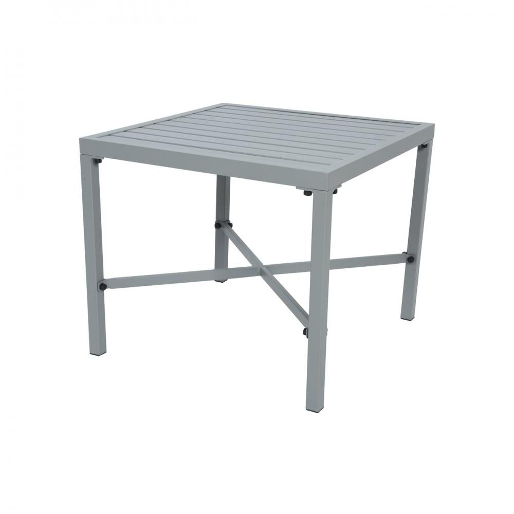 Peru Aluminium Side Table - SINGLE GARDEN TABLE - Beattys of Loughrea