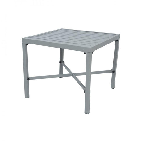 Peru Aluminium Side Table - SINGLE GARDEN TABLE - Beattys of Loughrea
