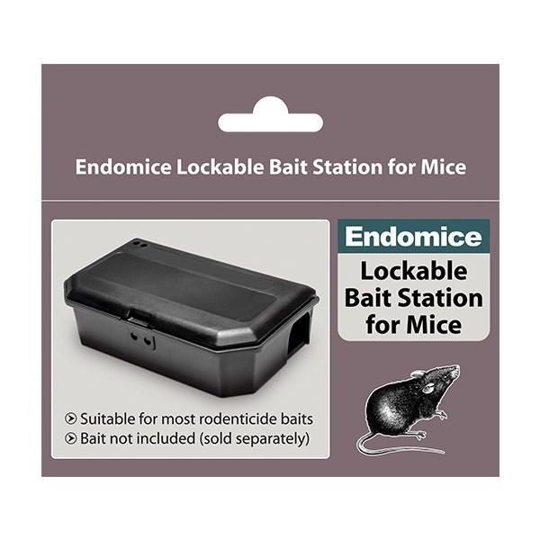 Endomice Lockable Bait Station / Mouse Trap for Mice - VERMIN BAIT/TRAP/FLY SPRAY - Beattys of Loughrea
