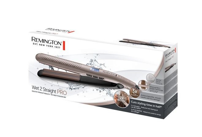 Remington Wet To Straight Pro Straightener - CURLERS/CRIMPERS/STRAIGHTENERS - Beattys of Loughrea