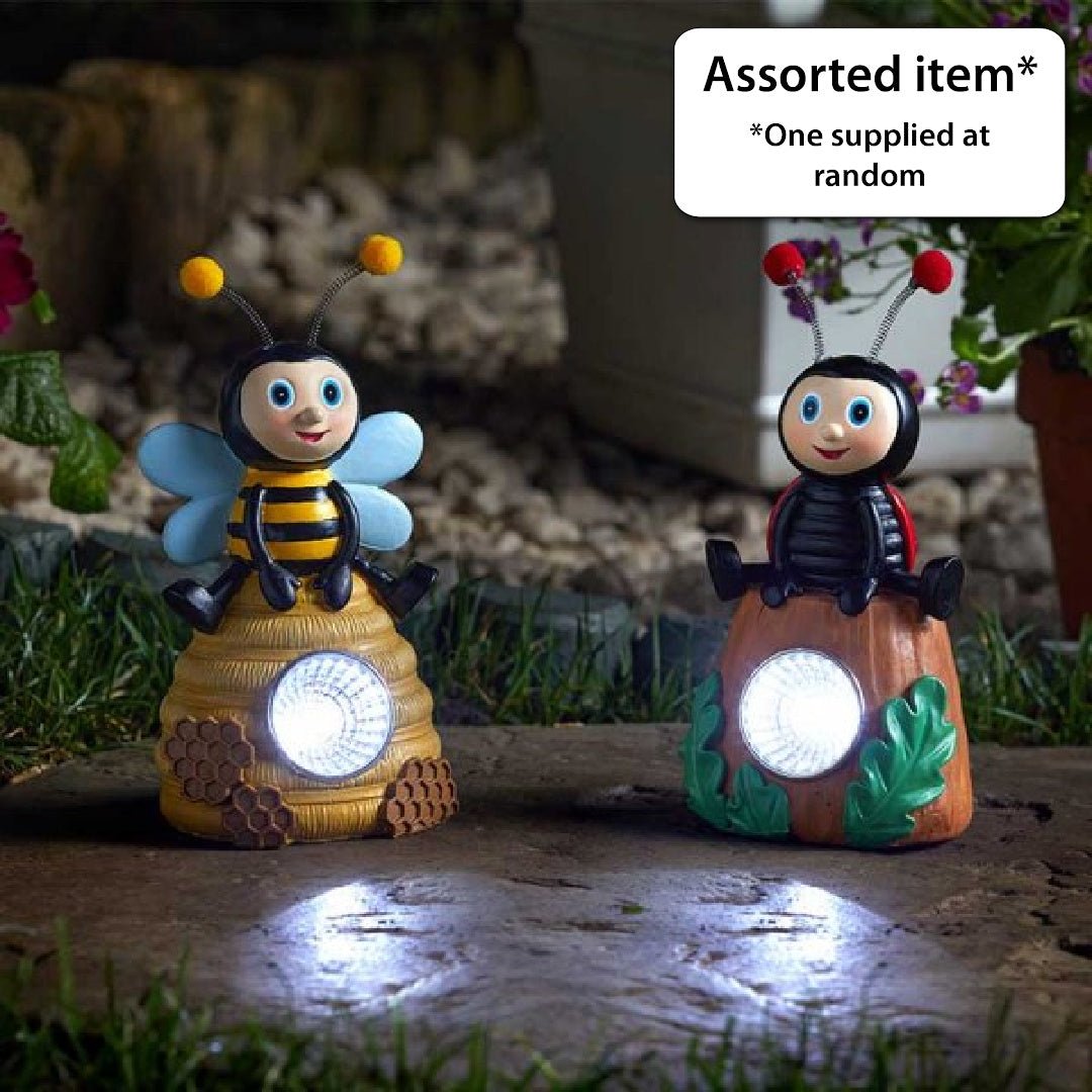 Beez & Bugz Solar Spotlight 16cm - SOLAR / GARDEN ORNAMENTS - Beattys of Loughrea