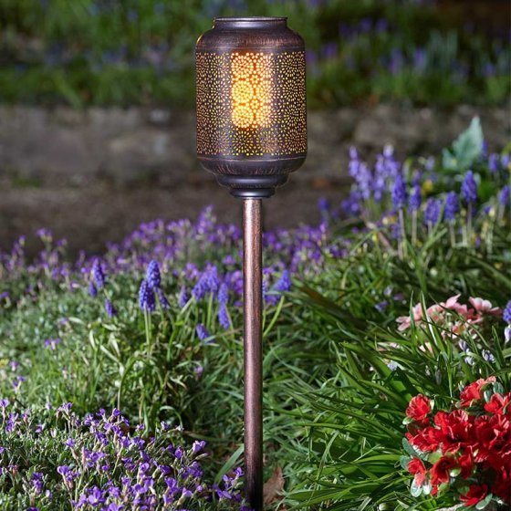 Tunis Solar Flaming Torch 105 x 12cm - SOLAR / GARDEN ORNAMENTS - Beattys of Loughrea