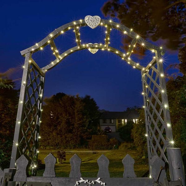 200 Warm White Firefly Solar Strings - SOLAR / GARDEN ORNAMENTS - Beattys of Loughrea