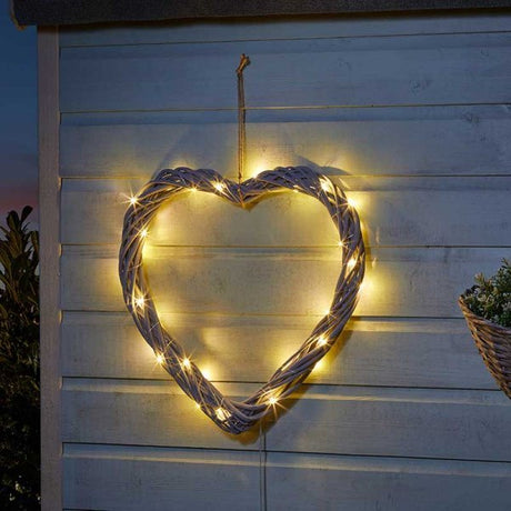 Solar In-Lit Firefly Heart - SOLAR / GARDEN ORNAMENTS - Beattys of Loughrea