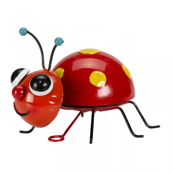 Looney Ladybug Decor - SOLAR / GARDEN ORNAMENTS - Beattys of Loughrea