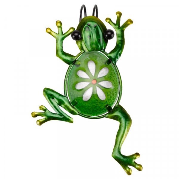 Fancy Frog Pot Hanger - SOLAR / GARDEN ORNAMENTS - Beattys of Loughrea