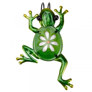 Fancy Frog Pot Hanger - SOLAR / GARDEN ORNAMENTS - Beattys of Loughrea