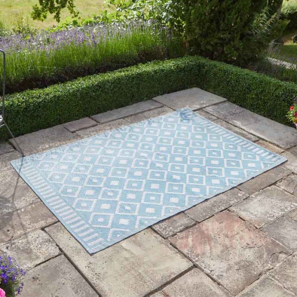 Mixed Alfresco Rug 120 x 180cm - GARDEN CUSHIONS - Beattys of Loughrea
