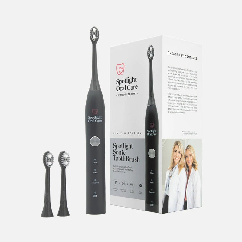 Spotlight Graphite Grey Sonic Toothbrush - ORAL CARE - Beattys of Loughrea