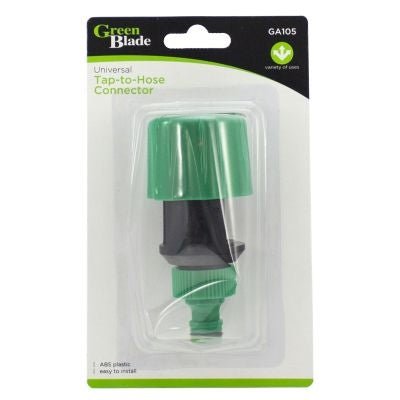 Green Blade Universal Tap To Hose Connector - HOSE ACCESSORIES - Beattys of Loughrea