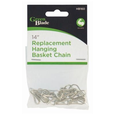 Green Blade Hanging Basket Replacement Chain 14" - INSECTICIDE/SMOKE CANE - Beattys of Loughrea