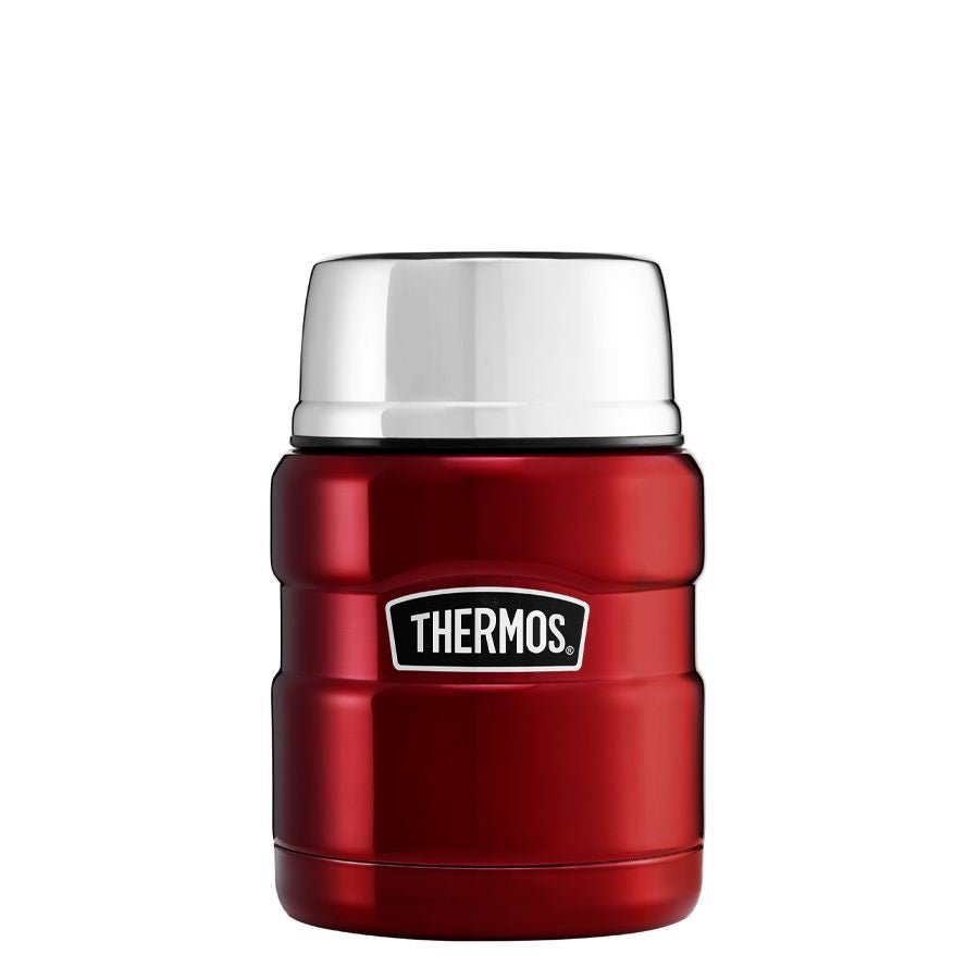 Thermos Stainless King™ 470ml Food Flask Red - FLASKS - Beattys of Loughrea