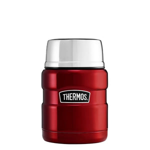 Thermos Stainless King™ 470ml Food Flask Red - FLASKS - Beattys of Loughrea