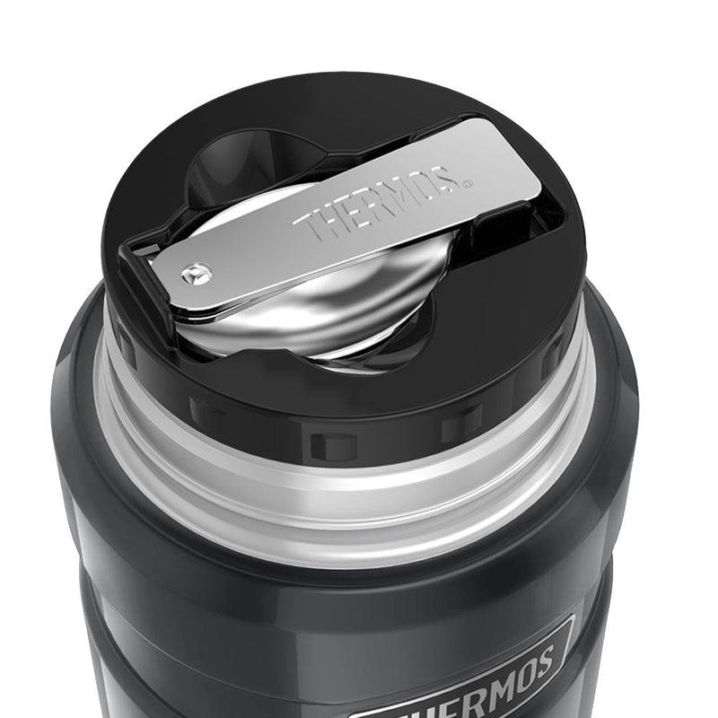 Thermos Stainless King™ 470ml Food Flask Grey - FLASKS - Beattys of Loughrea