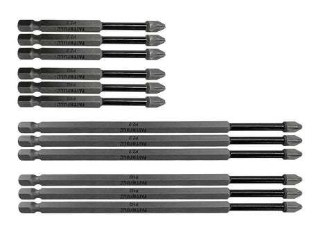 Faithfull Long Impact Bit Set, 12pc - TOOL SETS/ SOCKET SETS - Beattys of Loughrea